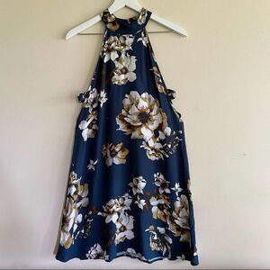 TOBI Halter Floral Dress Medium